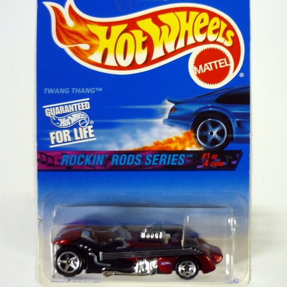Hot Wheels Twang Thang #569 Rockin' Rods Series #1 of 4 Red Die-Cast Car 1997 - Picture 1 of 1